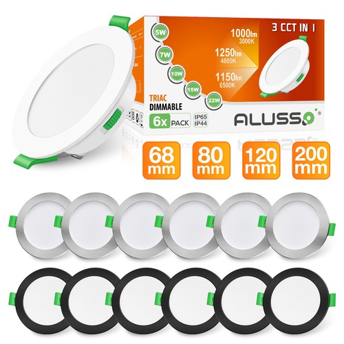 6pcs recessed led ceiling - recessed,