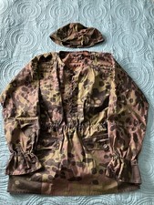 WW2 Planetree Smock XL & Helmet Cover From Rum 