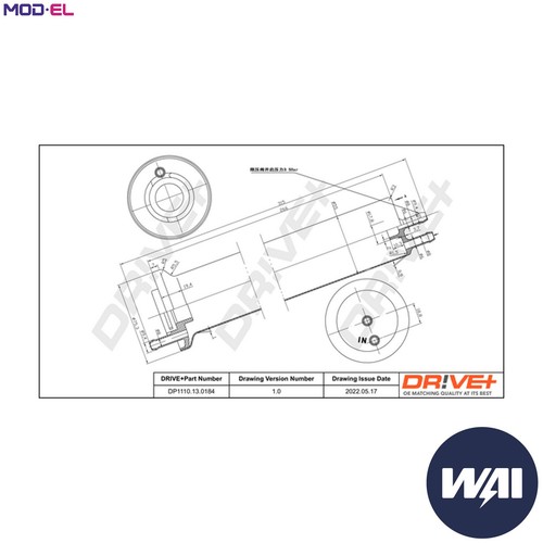 Fuel filter dp1110 - fuel,