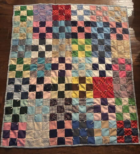 Colorful handmade patchwork - colorful,