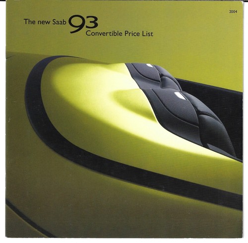 Saab convertible - 9-3,