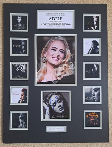 Adele skyfall unique - -, signed