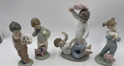 Nao lladro figurines four - nao,