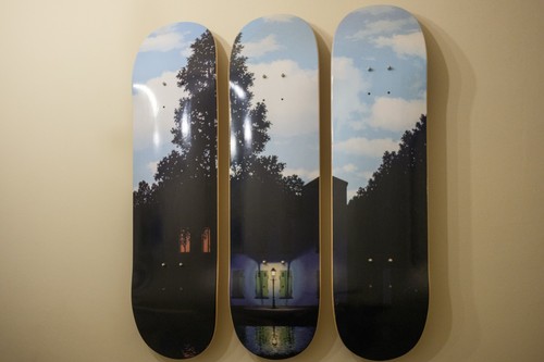 The skateroom rené magritte - the,