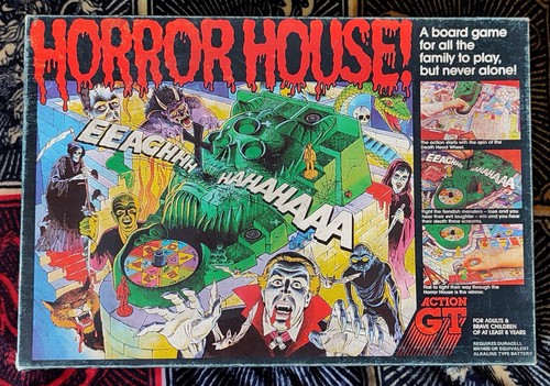 Horror house board - horror, game