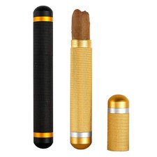 Travel stainless steel cigar - stainless,