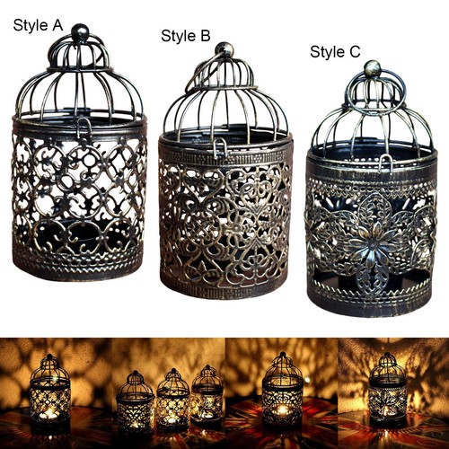 Hanging birdcage candle - hanging,