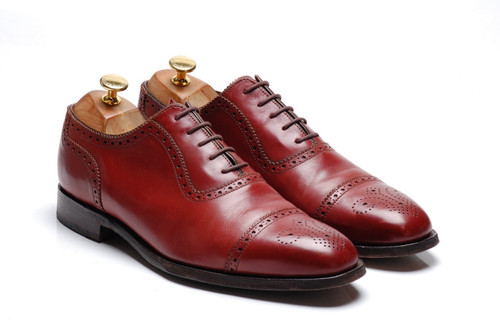 Loake 1880 semi brogues shoes - loake,