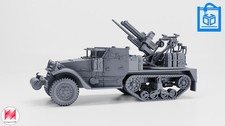 T28E1 Half-track MGMC Vehicle