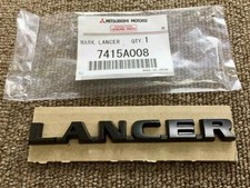 Genuine Mitsubishi LANCER Evolution 8 & 9 Rear Boot Badge Emblem EVO 7415A008