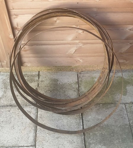 Metal whisky barrel hoop - whisky,