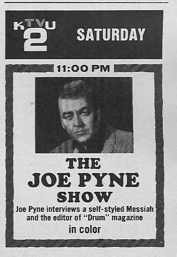 Joe pyne talk radio - radio, 1960s-data