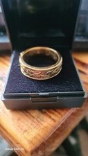 Gold Plated Antique Spoon Ring