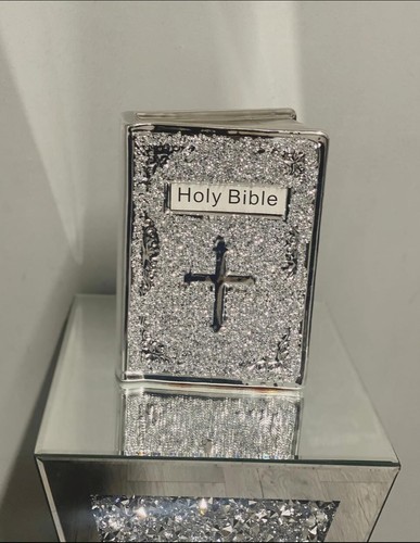 Crushed diamond silver holy - crushed,