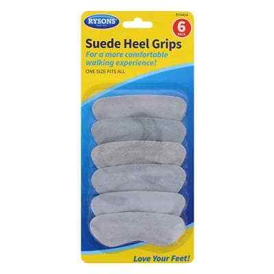 Suede heel grips pack - 6,