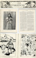1893 THE SKETCH Magazine EMMA