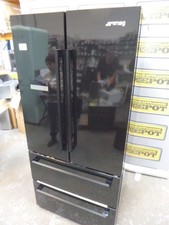 Smeg American Style Fridge Freezer Black FQ55FNDE 84cm A Graded (CH-2573)