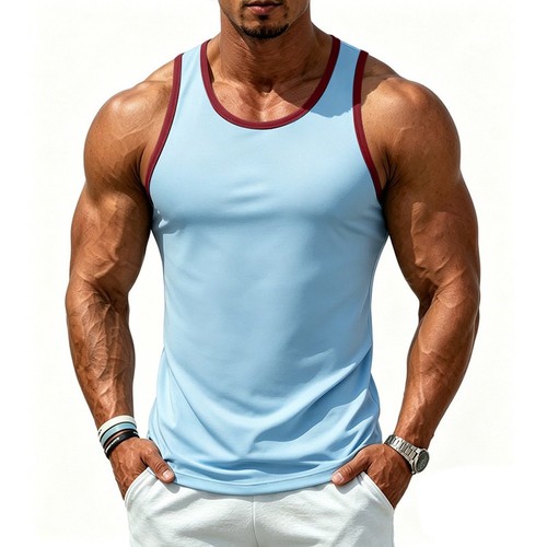 For men striped vintage - men, vest