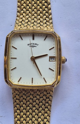 Vintage mens rotary gold - mens,