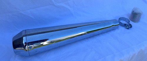 Motorcycle megaphone exhaust - megaphone,