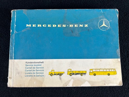 Mercedes benz service booklet - service,