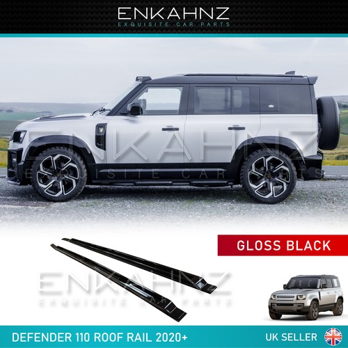 Roof rails bars gloss black - roof,