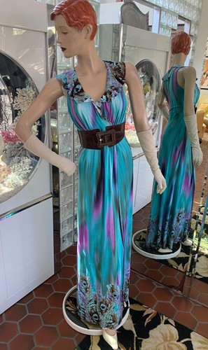 Aqua peacock linda - segal, maxi