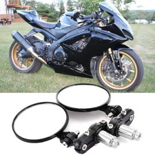 For Suzuki GSXR GSX-R750 600 1000 Motorcycle Foldable 7/8" Bar End Side Mirrors