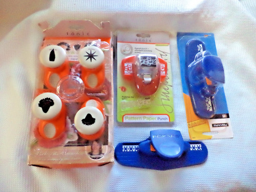 Craft paper punch lot - craft,