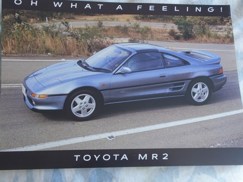 Toyota mr2 brochure c1992 - toyota,