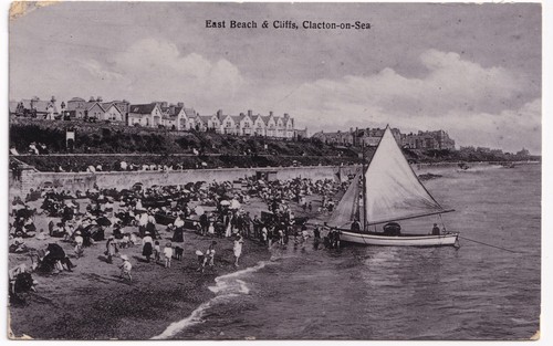 Postcard clacton sea east - postcard,