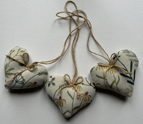 Handmade heart door hangers - handmade,