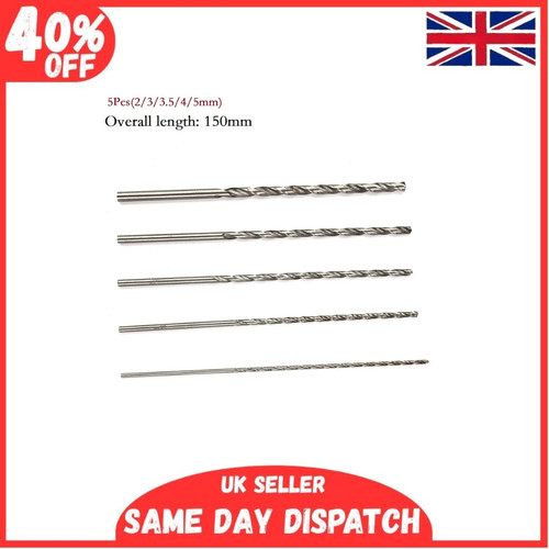 5pcs extra long hss - extra, drill