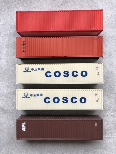 Five 40ft cosco other - cosco, &