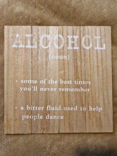 Rustic wooden alcohol - wooden,