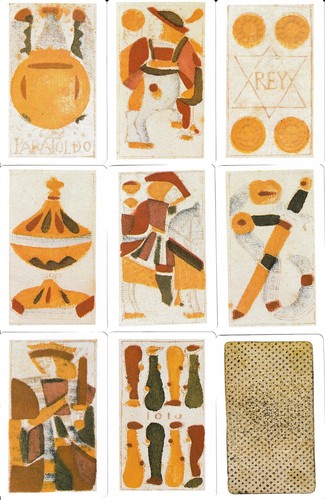 Spanish playing cards deck - spanish,