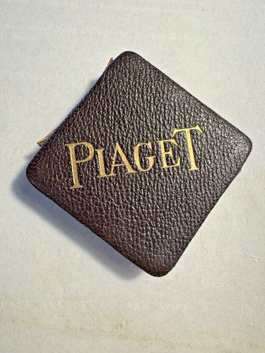 Vintage piaget leather case - leather,