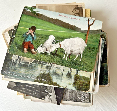 100 postcards job lot - 100,