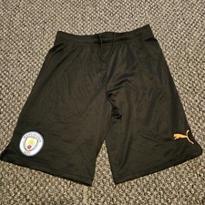 Manchester City Black Shorts