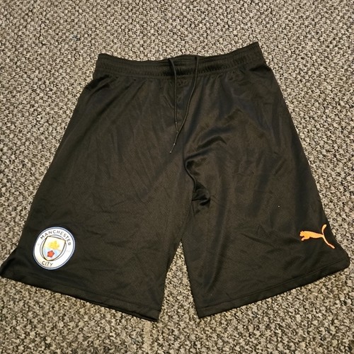 Manchester city black shorts - black,