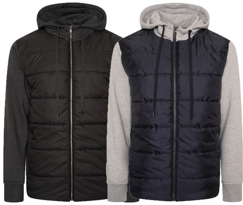 Mens kam quilted padded - mens,