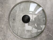 MasterClass 28cm Glass Lid Saucepan Replacement Cover MCGLLID28