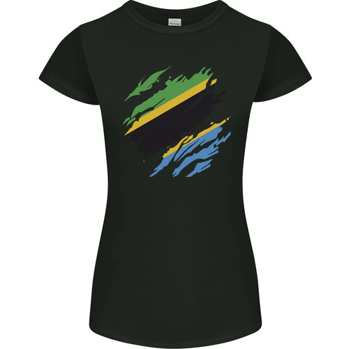 Torn tanzania flag tanzanian - torn,