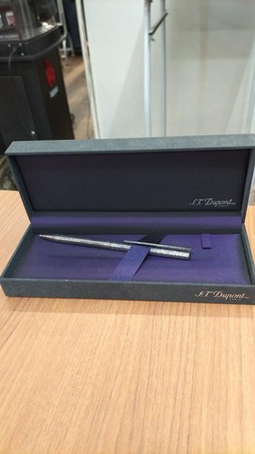 Dupont silver ballpoint pen - st.dupont,