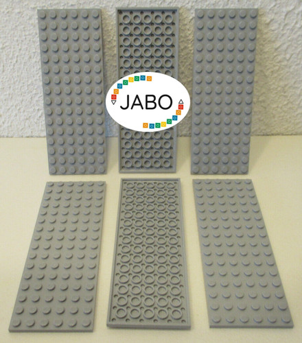 Lego plate 6x16 - 6x16, light