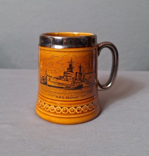 Vintage hms belfast - vintage, ceramic