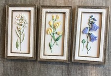 Vintage Resin Wall Plaque x