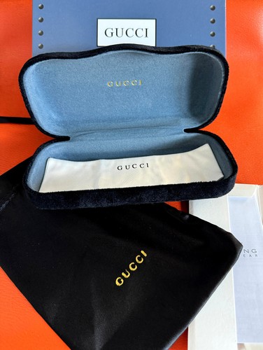 Gucci glasses leather - gucci,