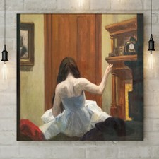 New York Interior - Wall Art by Edward Hopper - Canvas Rolled Wall Art Print