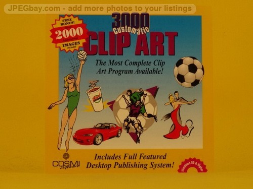 3000 customatic clip art - clip,